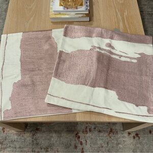 West Elm Abstract Throw Pillow Covers